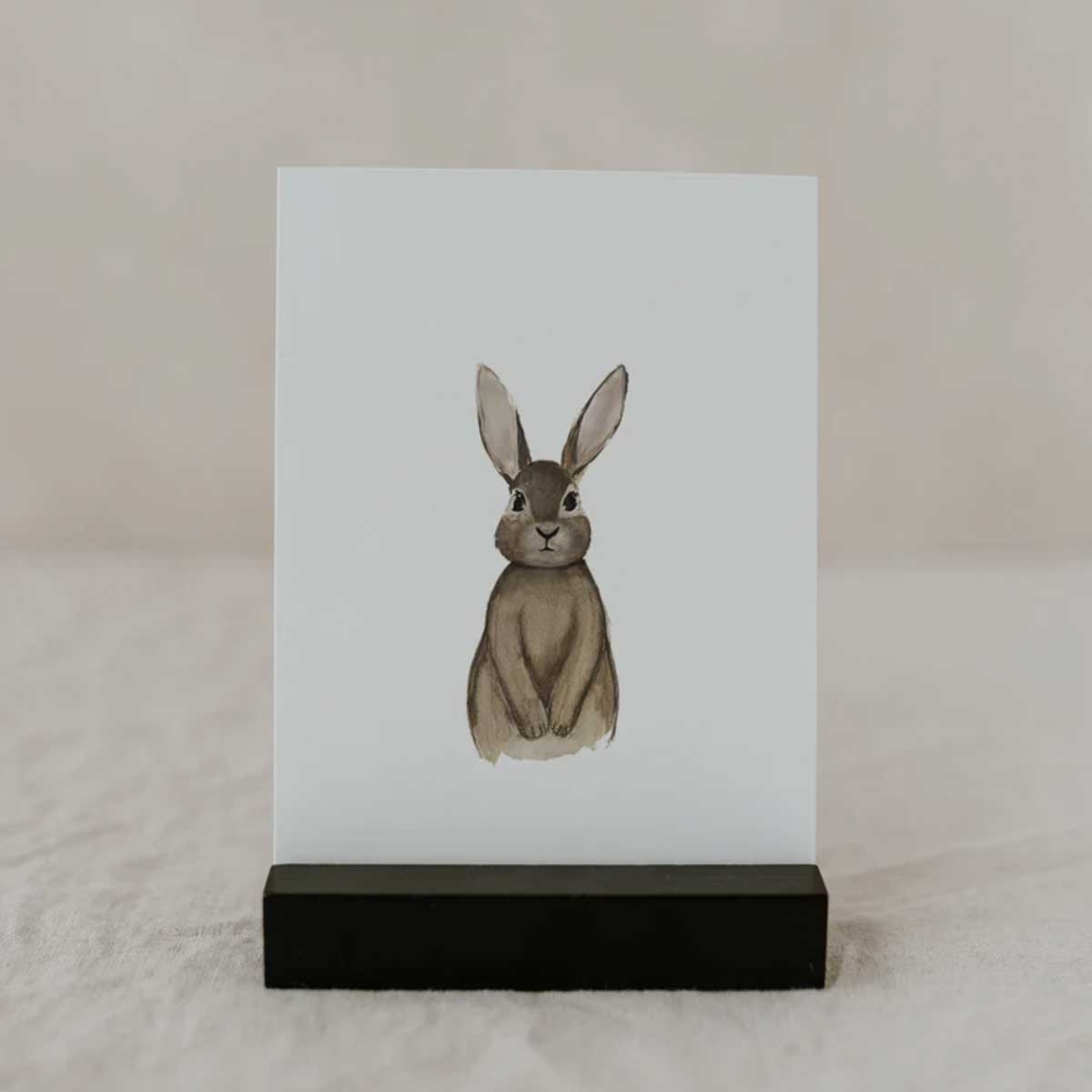 postkarte_Aquarellkarte_Hase_eulenschnitt